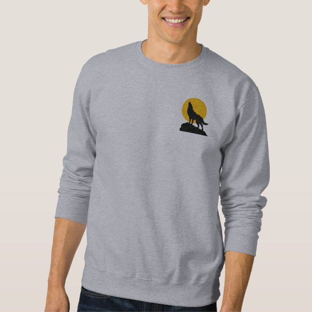 Håll Michigan varger skyddade Sweatshirt (Framsida)