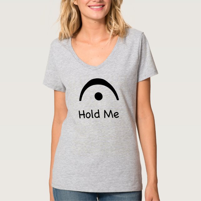 Håll mig Fermata Music Humor Musician T Shirt (Framsida)