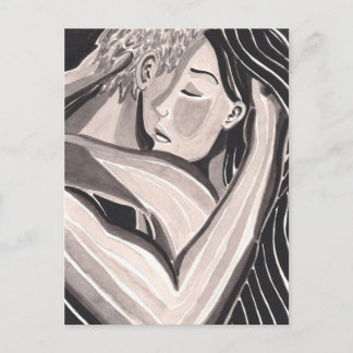 Håll mig till höger vykort