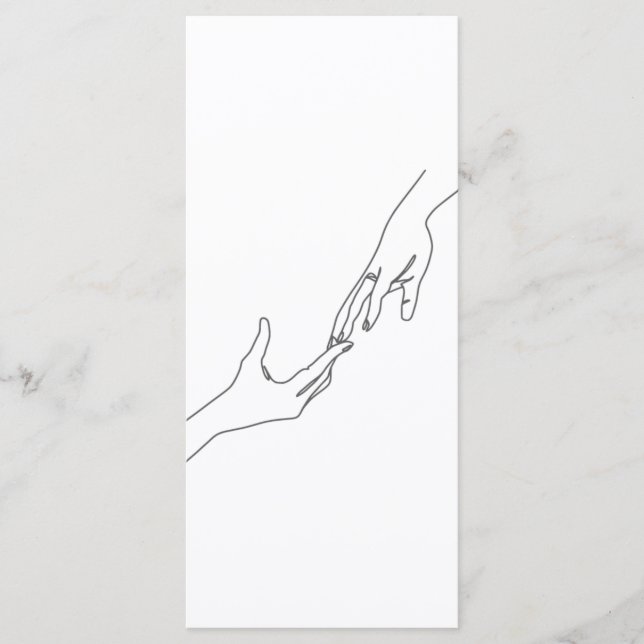 Håll min hand! meny (Framsida)