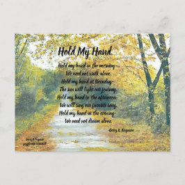 HÅLL MIN HAND POSTCARD VYKORT