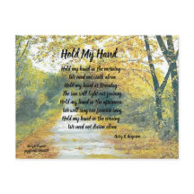 HÅLL MIN HAND POSTCARD