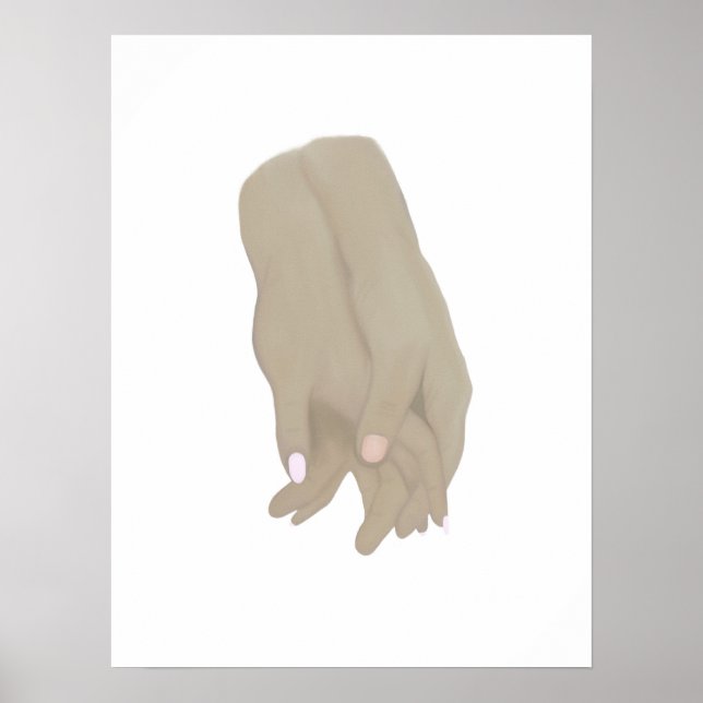 Håll min hand! poster (Framsidan)
