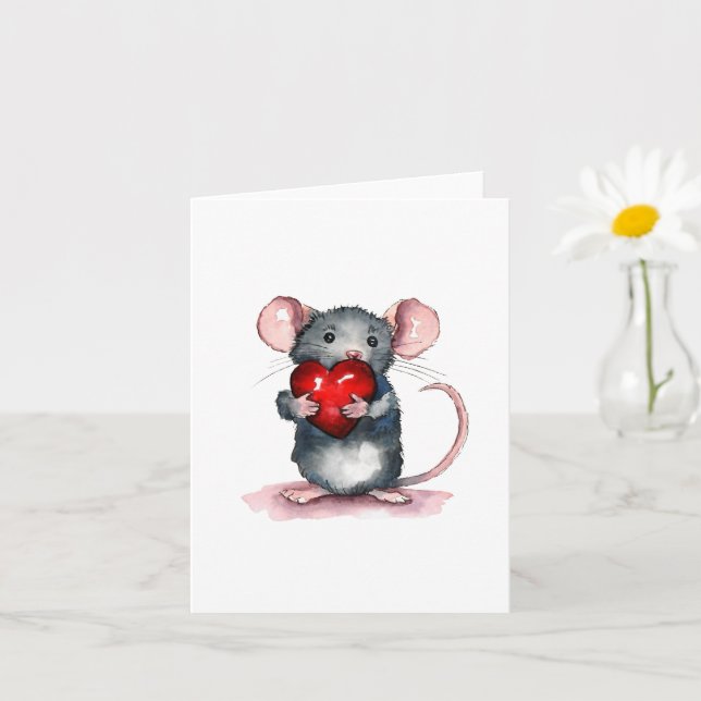 Håll mitt hjärt-Hälsning-kort Kort (Liten växt)