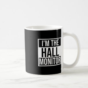 Hall Monitor Gift Back to school Student Kaffemugg