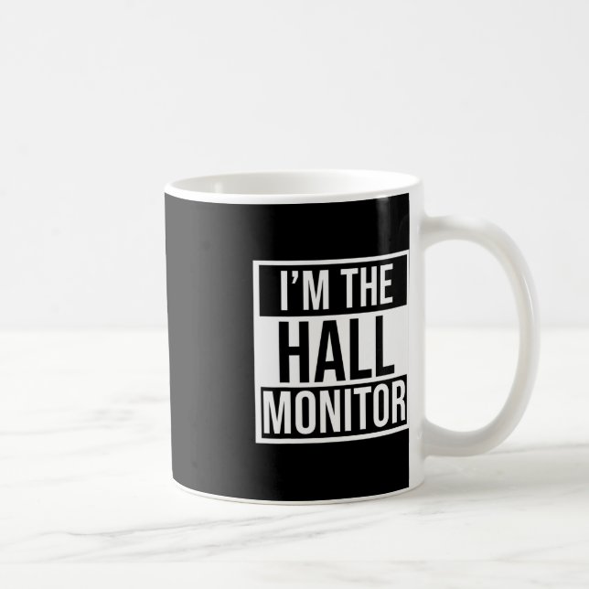 Hall Monitor Gift Back to school Student Kaffemugg (Höger)