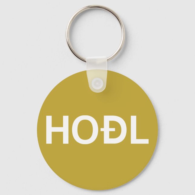 Håll ned Dogecoin Nyckelring (Framsida)