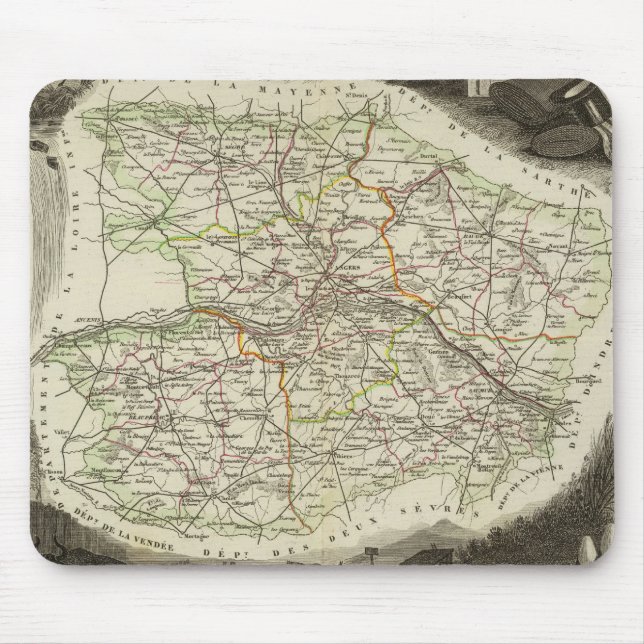 Håll ned om hand och dormus musmatta (Framsidan)