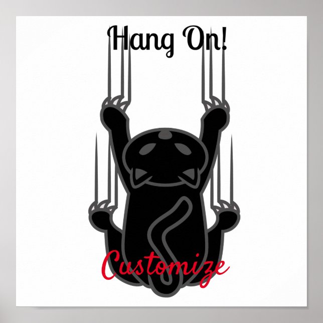 Håll ned på svart katt Thunder_Cove Poster (Framsidan)