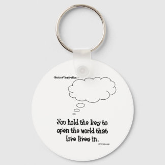 Håll nyckel till kärlek (nyckelkedjan) nyckelring