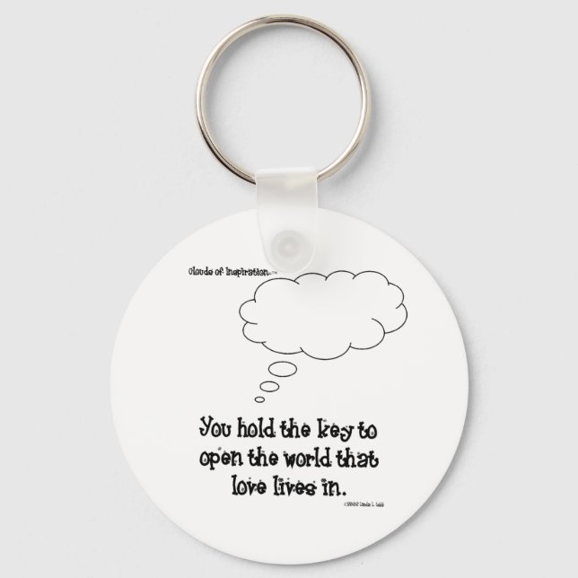 Håll nyckel till kärlek (nyckelkedjan) nyckelring (Framsida)