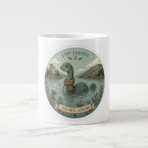 Håll Nyfiken Mysig Kryptid Nessie Loch Ness Monste Jumbo Mugg