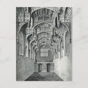 Hall of Hampton Court Palace Vykort