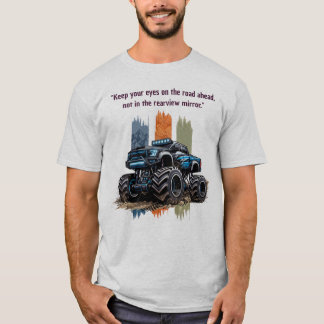 "Håll ögonen på vägen" Monsteräventyr T Shirt