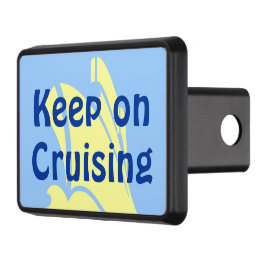 Håll på att kryssa omkring gult skydd för dragkrok