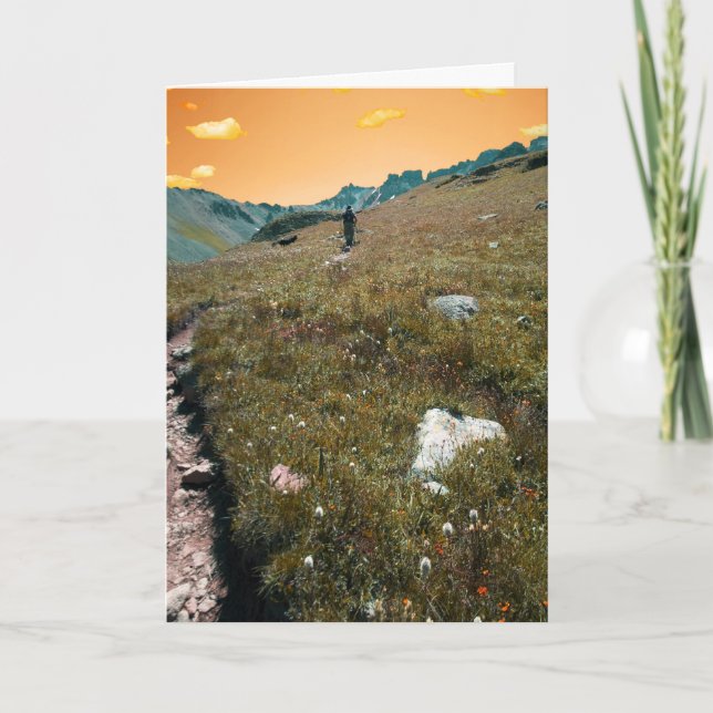 håll på att skapa helgkort (Framsida)