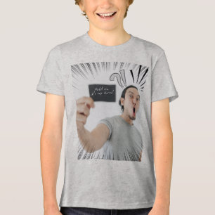 Håll På, Det Är Min Tur! – Tecknad Uttrycksdesign T Shirt