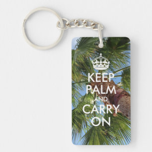 Håll Palm och Fortsätt Nyckelring