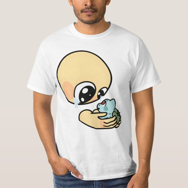 håll pokemon mjuk t shirt (Framsida)