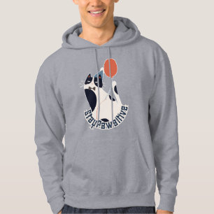 Håll Positivt Sött Tuxedo Katt Ballong Tröja Hoodie