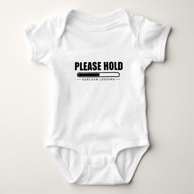 Håll Sarcasm-inläsning T Shirt (Framsida)