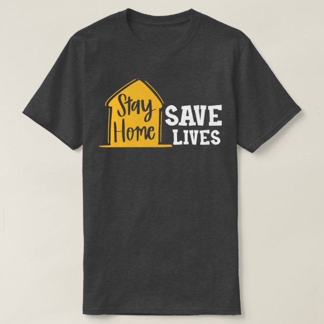 Håll Sparan hemma T Shirt (Design framsida)