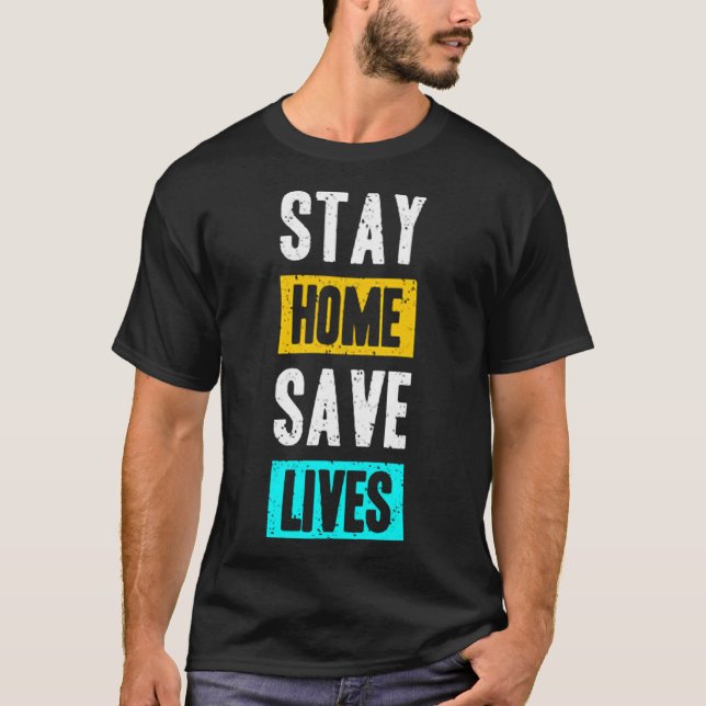 Håll sparan hemma t shirt (Framsida)
