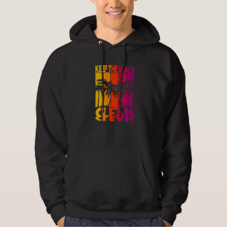 Håll Stranden Ren   Hoodie