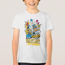 Håll tårtan medan jag vuxen-Humous Minion T Shirt