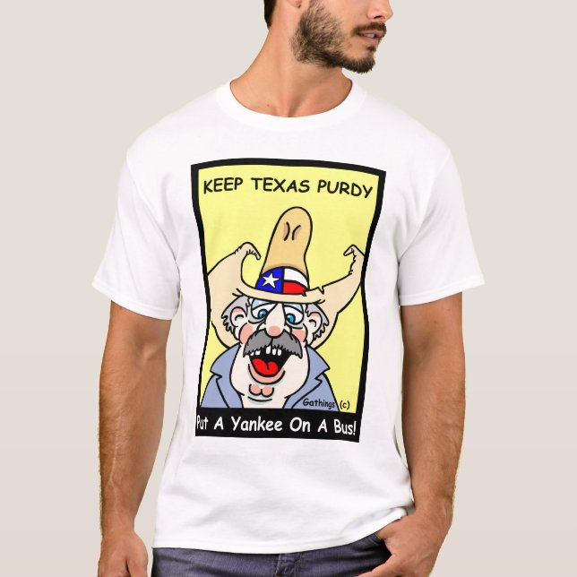 HÅLL TEXAS NÄTT T SHIRT (Framsida)