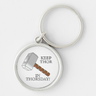 Håll thoren i Thorsday! Nyckelring