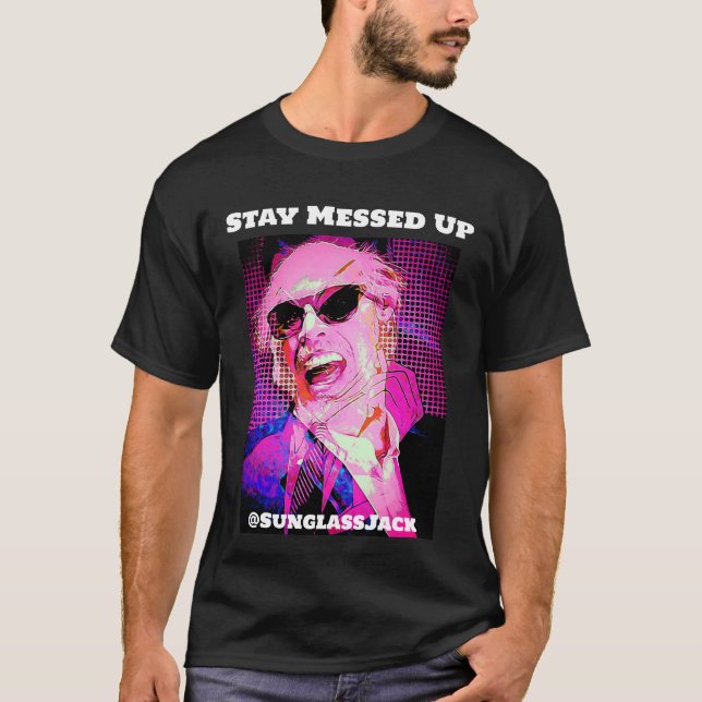 Håll tyst om bomull T-Shirt från @SunglassJack (Framsida)