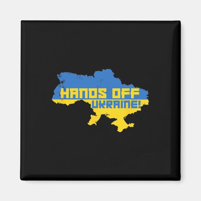 Håll Ukraina utanför i ukrainsk protest mot Puti Magnet (Framsidan)