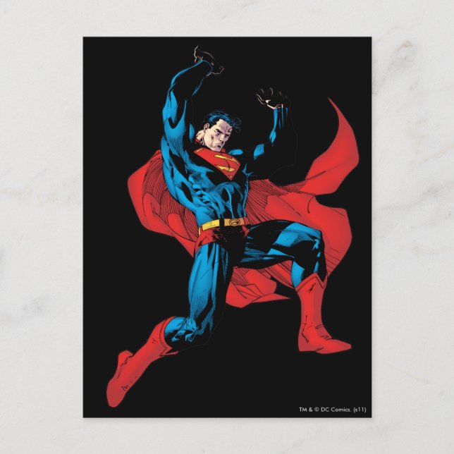 Håll upp ett tungt objekt vykort (Framsida)