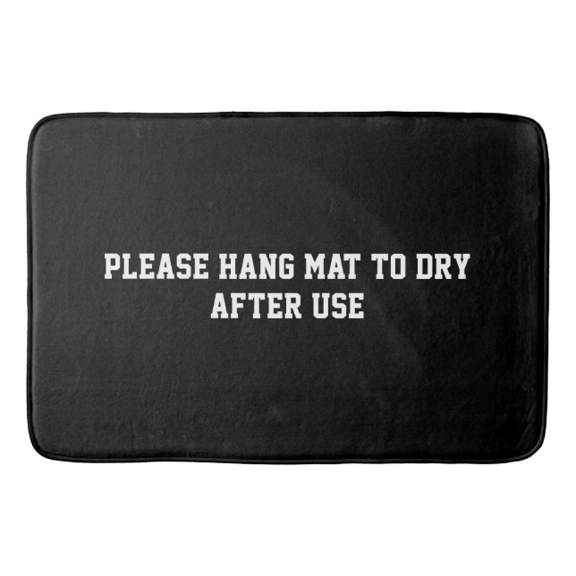 Håll ut - anpassningsbarna Shared Bathroom Badrumsmatta (Framsidan)