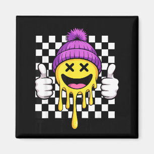 Håll Ut Där Det Blir Värre Retro Tema Roligt Sarc Magnet