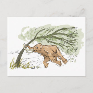 Håll ut Mammoth-vykort Vykort