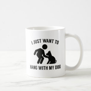Håll ut med min Hund Kaffemugg