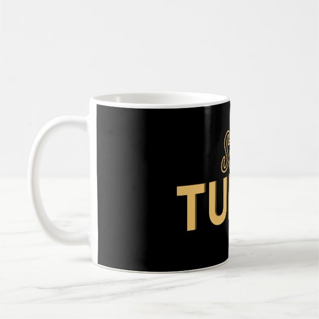 Håll ut – Motiverande Citat  Kaffemugg (Vänster)