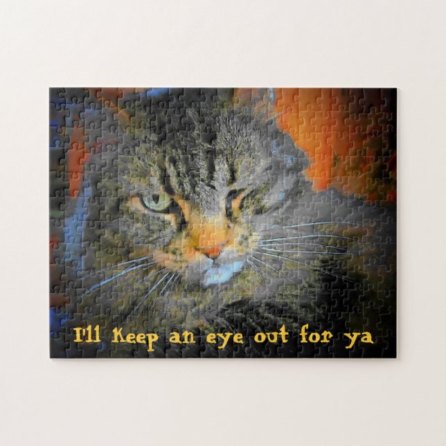 Håll ut öga för dig pussel (Horisontell)