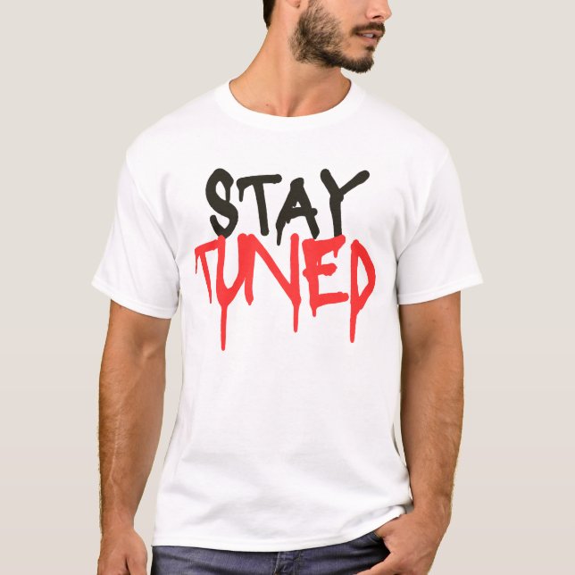 håll utkik t shirt (Framsida)
