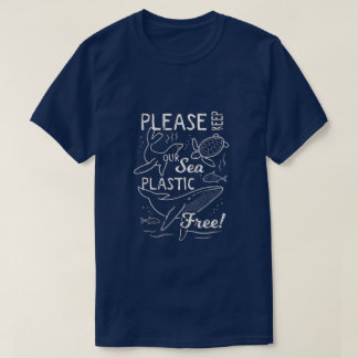 "Håll Våra Hav Plastfria – Ocean Vänner Edition T Shirt