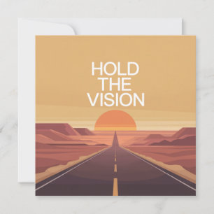 Håll visionen inbjudningar