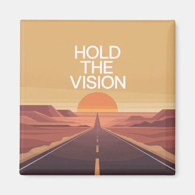 Håll visionen magnet (Framsidan)