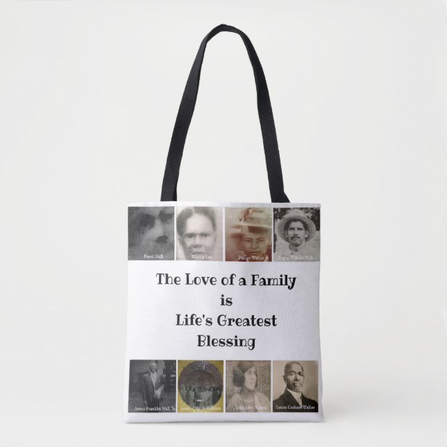 HALL WALKER TOTE BAG TYGKASSE (Framsida)