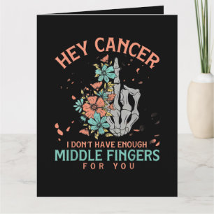 Hallå cancer jag har inte tillräckligt med långfin kort