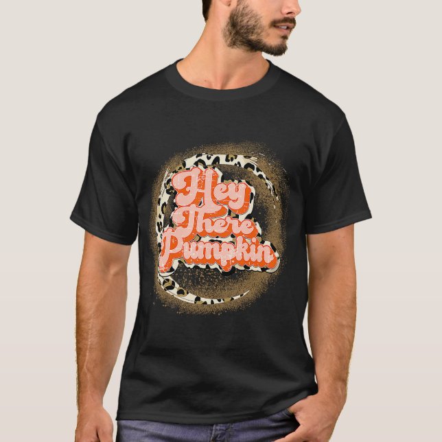 Hallå där pumpa t shirt (Framsida)