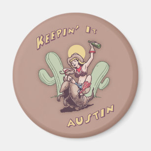 Hålla det Austin Magnet