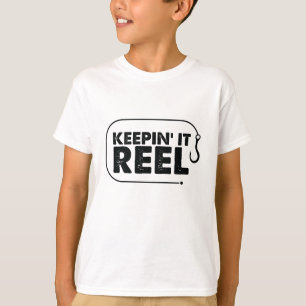 Hålla det fiskare för entusiast för t shirt
