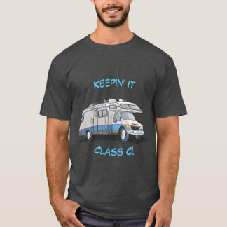Hålla det klassificera kaffemuggen för C Motorhome T Shirt